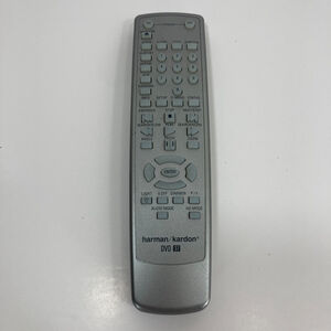 Genuine Harmon Kardon DVD 37 Remote Control Silver OEM‎ Replacement TESTED